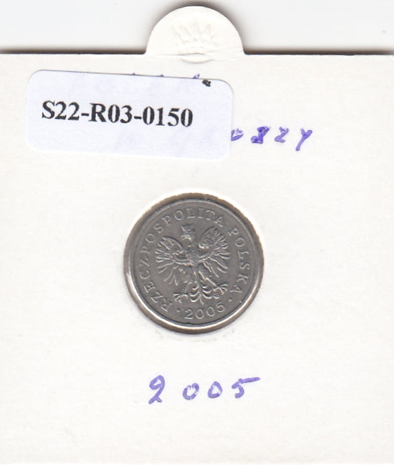 S22-R03-0150 Polen 10 Groszy VF 2005 Y279