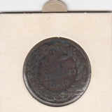 S22-R03-0331 Monaco 5 centimes VF 1837 KM95