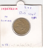 S22-R03-0448 Indonesia 50 rupiah VF 1996 KM52