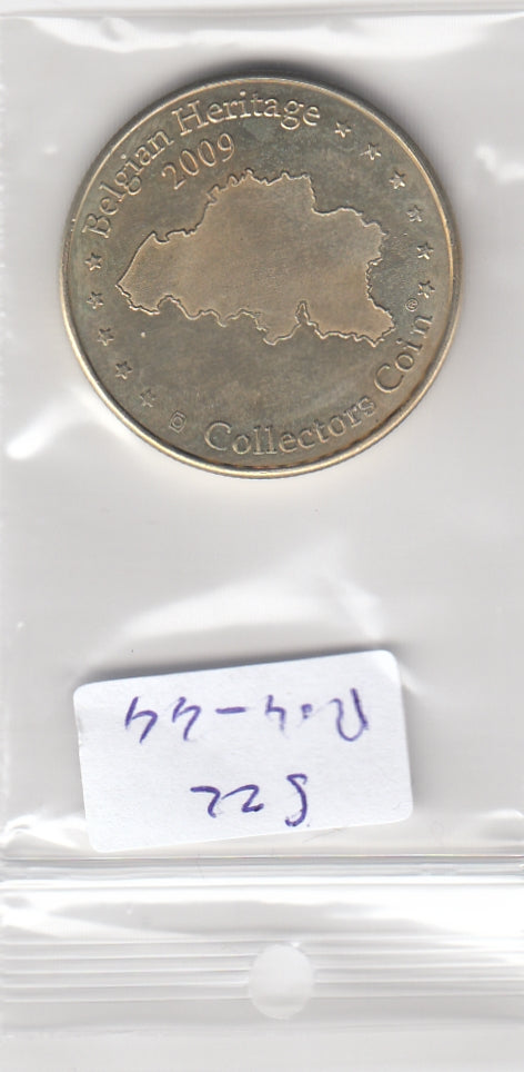 S22-R04-0044 Token-Belgium     2009     Belgium Heritage De Panne Plopsaland