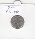 S22-RES-0026 Denemarken 10 ore VF 1968 KM849