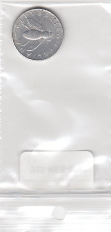 S22-RES-0047 Italy 2 Lire FI/VF 1954 KM94