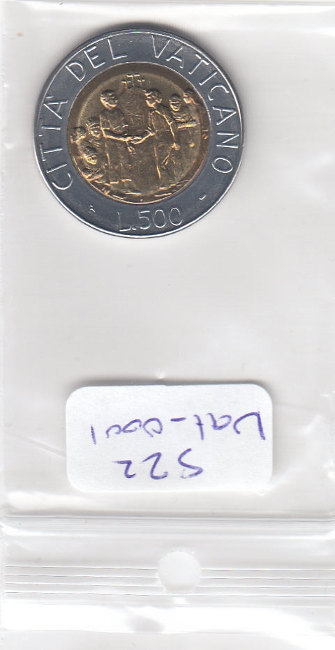 S22-VAT-0001-M34 Vaticaan 500 lire UNC 1994 KM257