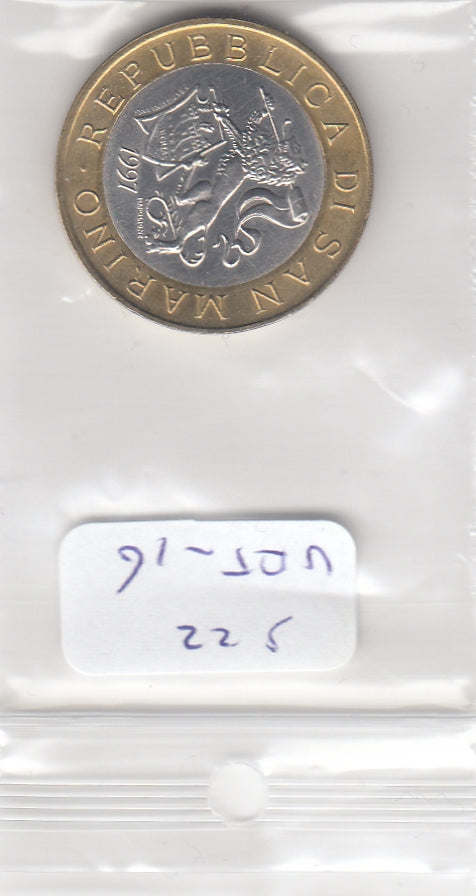S22-VAT-0016 San Marino 1000 lire UNC 1997 KM368