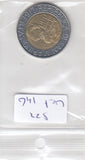 S22-VAT-0146-M09 San marino 500 Lire UNC 1994 KM314   St. Marino receiving mount Titano