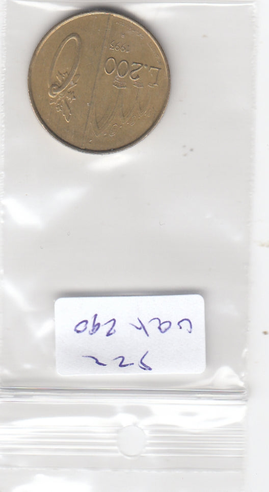 S22-VAT-0290 San Marino 200 lire UNC 1993 KM300