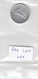 S22-VAT-0348 Vaticaanstad 5 lire ZF 1951 KM51 Paus Pius XII