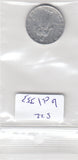 S22-VAT-0353 Vatican City 5 lire VF 1952 KM51  Pope Pius XII