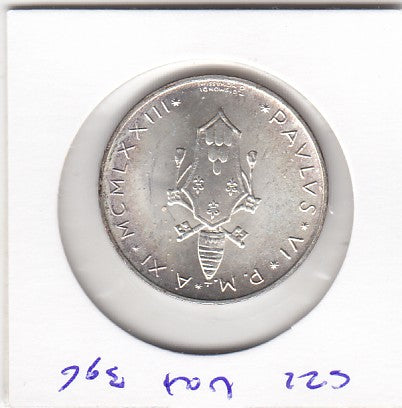 S22-VAT-0396 Vatican 500 Lire UNC 1973 KM123