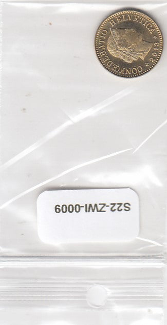 S22-ZWI-0009-M03 Switzerland 5 Rappen AU 2013 KM26C