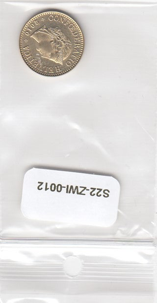 S22-ZWI-0012-M05 Switzerland 5 Rappen AU 2010 KM26C