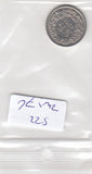 S22-ZWI-0076-M04 Zwitserland ½ Franc ZG 1971 KM23a