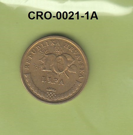 S3-CRO-0021-01 Croatia 10 lipa 2005  VF/XF KM# 6
