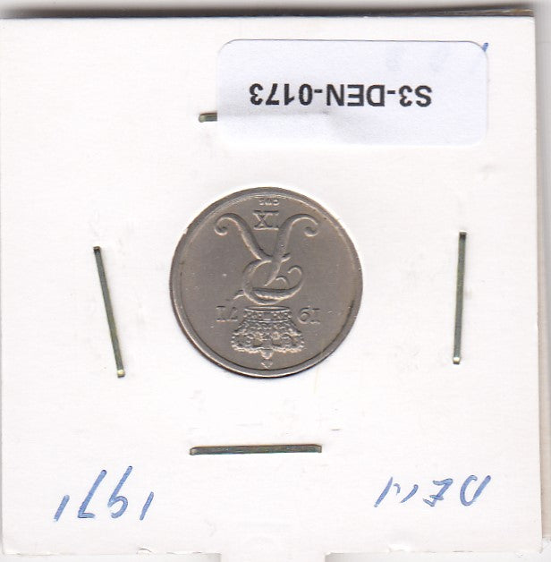 S3-DEN-0173-01 Denemarken 10 ore 1971  VF KM# 849