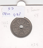 S3-DEN-0438 Denemarken 2 krone 1992  XF KM874
