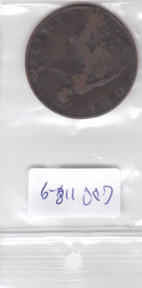 S3-GBR-0118-09 Verenigd Koninkrijk 1 penny 1903  1.25 KM 794