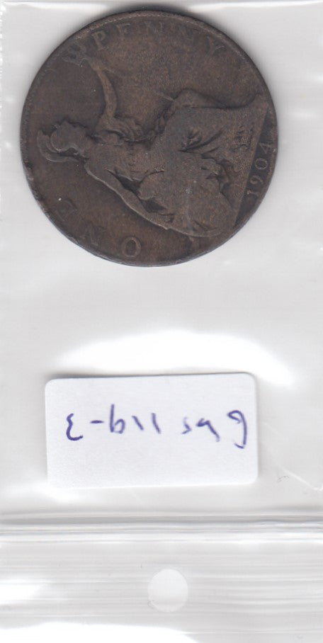 S3-GBR-0119-03 Verenigd Koninkrijk 1 penny 1904  3 KM 794