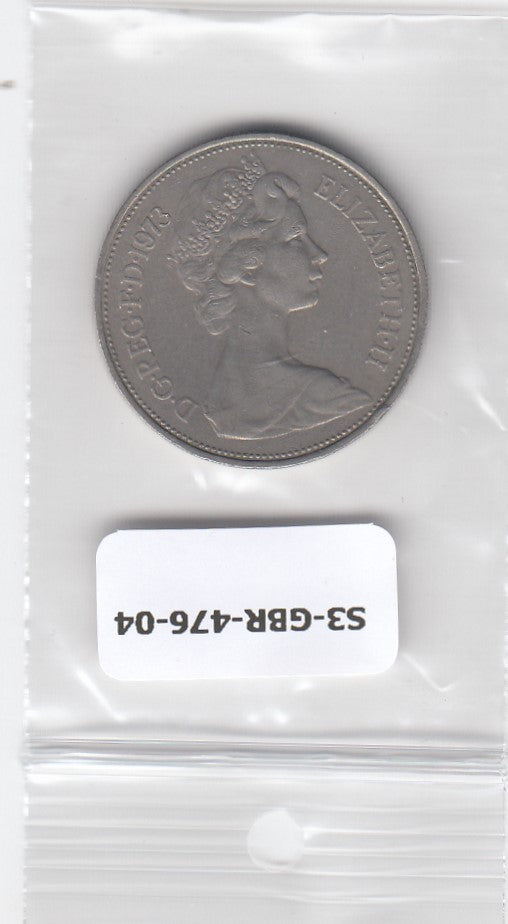 S3-GBR-0476-04 Verenigd Koninkrijk 10 new pence 1973  VF KM 912