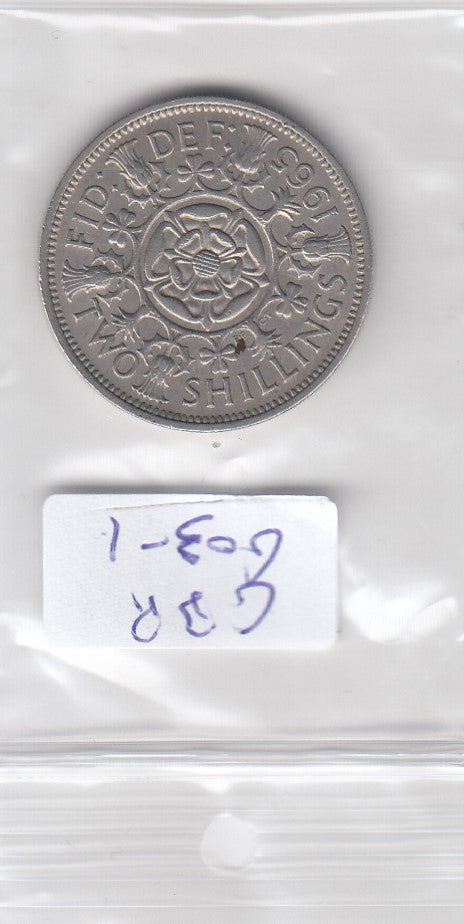 S3-GBR-0603-01 Verenigd Koninkrijk 2 shillings (florin) 1965    KM 906