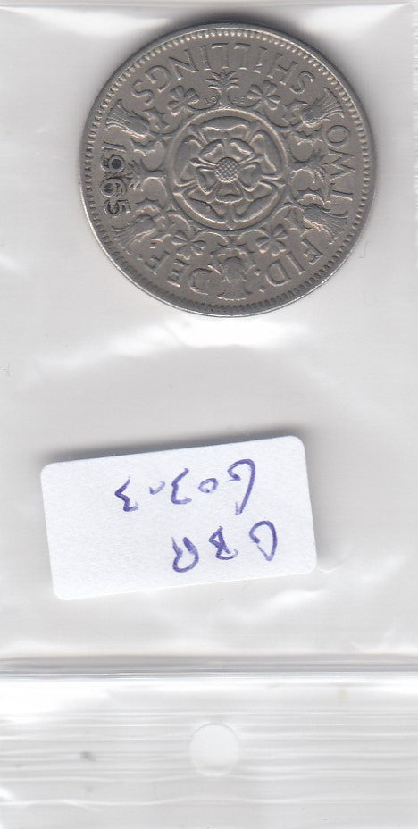 S3-GBR-0603-03 Verenigd Koninkrijk 2 shillings (florin) 1965    KM 906