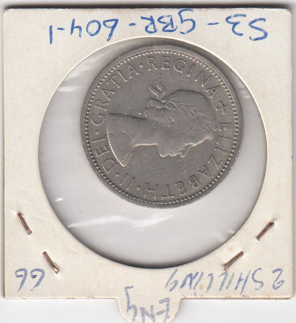 S3-GBR-0604-01 Verenigd Koninkrijk 2 shillings (florin) 1966  VF KM 906