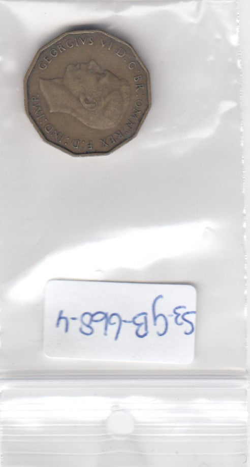 S3-GBR-0668-04 Verenigd Koninkrijk 3 pence 1937  VF KM 849