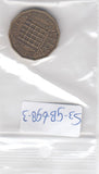 S3-GBR-0698-03 Verenigd Koninkrijk 3 pence 1961  VF KM 900