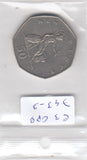 S3-GBR-0743-03 Verenigd Koninkrijk 50 new pence 1977  VF KM 913