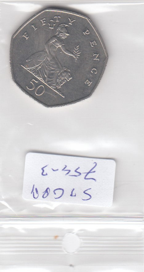 S3-GBR-0754-03 Verenigd Koninkrijk 50 pence 1998  XF KM 991