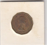 S3-GBR-1721 Verenigd Koninkrijk 3 pence 1953  FI KM# 886
