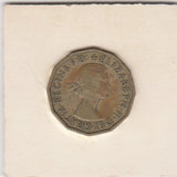 S3-GBR-1722 Verenigd Koninkrijk 3 pence 1954  FI KM# 900