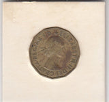 S3-GBR-1725 Verenigd Koninkrijk 3 pence 1957  FI KM# 900