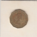 S3-GBR-1731 Verenigd Koninkrijk 3 pence 1963  FI KM# 900