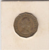 S3-GBR-1733 Verenigd Koninkrijk 3 pence 1965  FI KM# 900