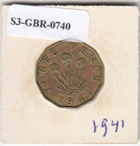 S3-GBR-1740 Verenigd Koninkrijk 3 pence 1941  FI KM# 849
