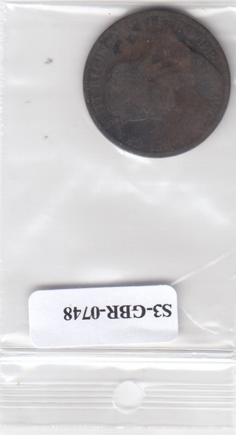 S3-GBR-1748 Verenigd Koninkrijk ½ penny 1901  FI- KM# 789