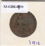 S3-GBR-1759 Verenigd Koninkrijk ½ penny 1912  FI KM# 809