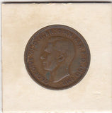 S3-GBR-1788 United Kingdom ½ penny 1941 VF/XF KM# 844
