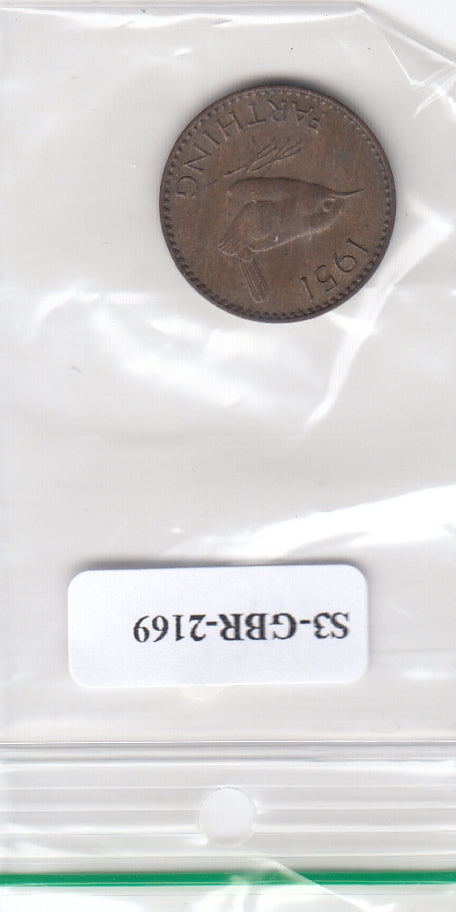 S3-GBR-2169 Verenigd Koninkrijk Farthing 1951  VF KM867