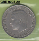 S3-GRE-0025-02 Griekenland 10 drachmas 1968  VF KM 96