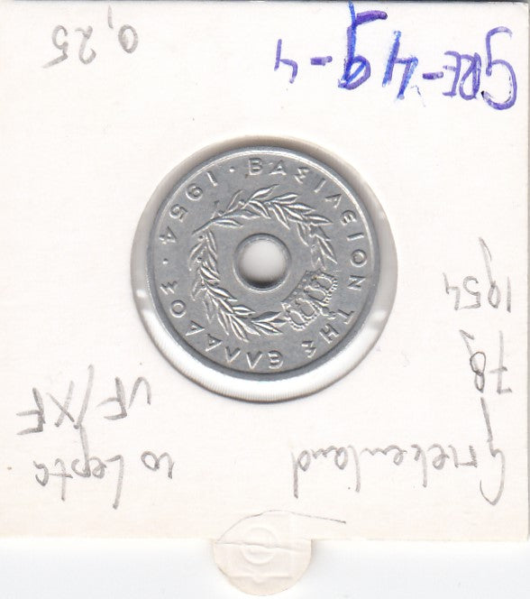S3-GRE-0049-04 Griekenland 10 lepta 1954  XF KM 78