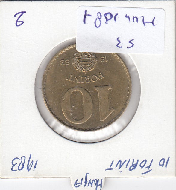 S3-HUN-0108-01 Hungary 10 forint 1983  XF+ KM# 636
