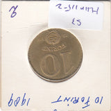 S3-HUN-0115-02 Hungary 10 forint 1989  VF KM# 636
