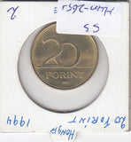 S3-HUN-0265-01 Hungary 20 forint 1994  ms60 KM# 696
