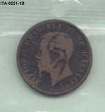 S3-ITA-0221-01 Italië 5 centesimi 1862  ZF KM 3