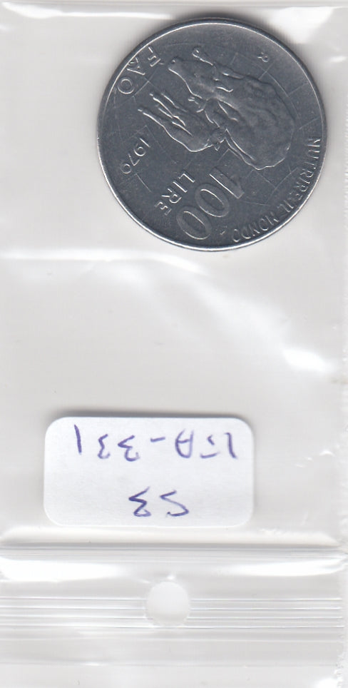 S3-ITA-0331 Italy 100 lire 1979  VF+ KM106