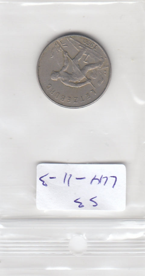 S3-LUX-0011-03 Luxemburg 1 franc 1960  VF KM 46