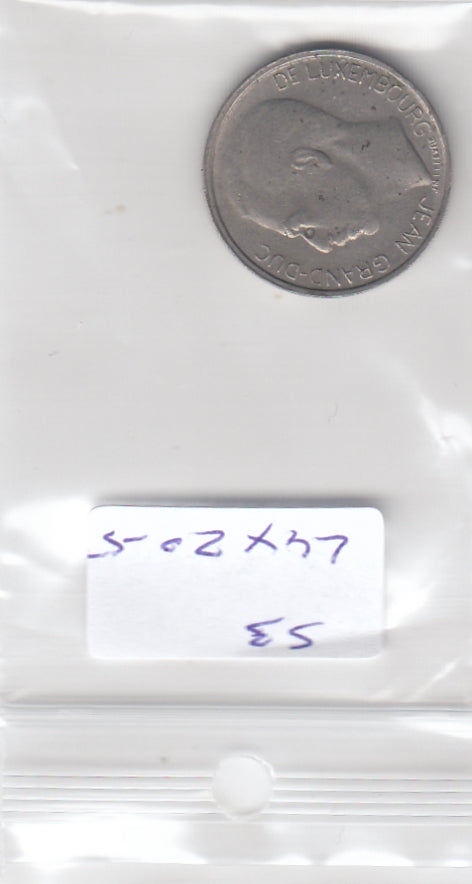 S3-LUX-0020-05 Luxemburg 1 franc 1976  VF KM55