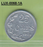 S3-LUX-0068-01 Luxemburg 25 centiem 1954   ZFR KM 45a