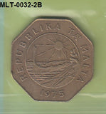 S3-MLT-0033-02 Malta 25 cents 1975  XF KM# 29